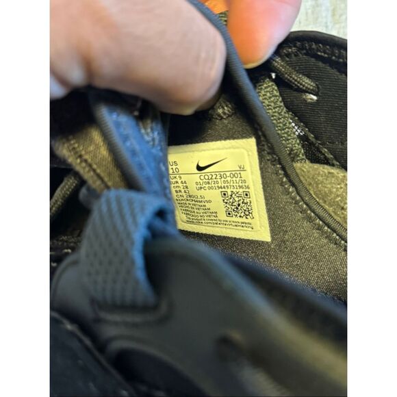 Nike Air Size 10 Overreact Sandal ISPA CQ2230-001 Men Used - Picture 7 of 8